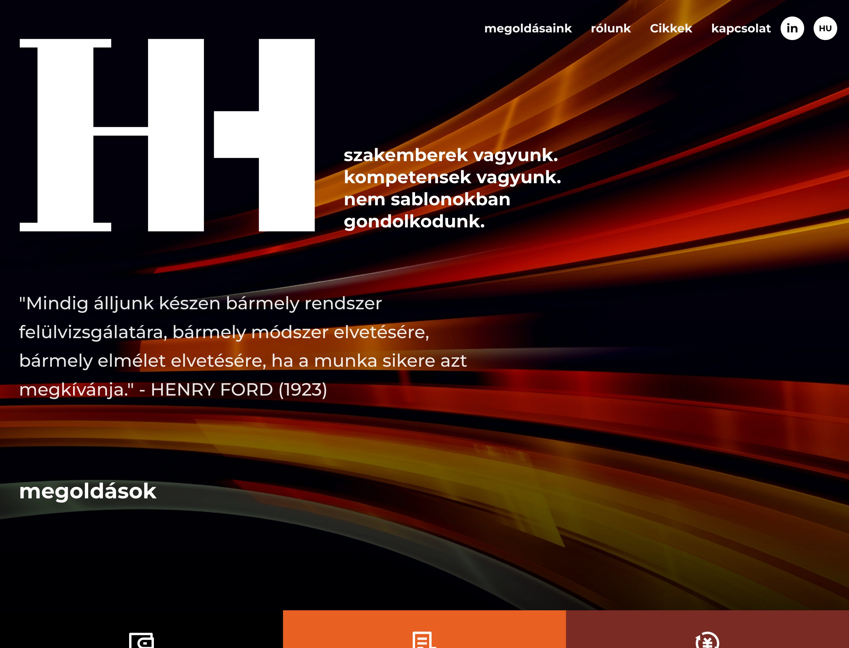 HeziHold Partners weboldal